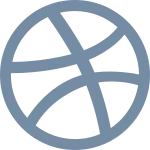 Dribbble SVG Icon